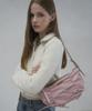 Vivacious Twin Ribbon Shoulder Bag - 2Col