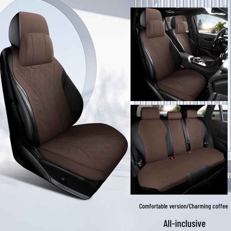Universal Leopard 8 Breathable Seat Covers for 2025 Fangchengbao 5-Seater – All-Season Titanium 3 Cushions