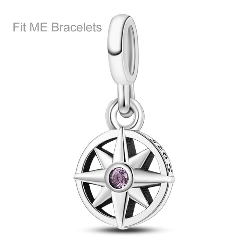 Colorful Charm Bead Charms Bead Jewellery Copper Rose Crown Rainbow Heart Shape Dangle Compatible With Pandora Bracelets Necklaces Do It Yourself Mark