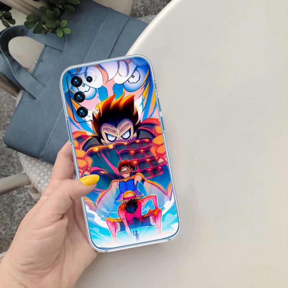 One Piece Luffy Soft Shell Transparent Phone Case for Samsung Galaxy A04 A04S A14 A23 A34 A54 M23 M33 M52 M53