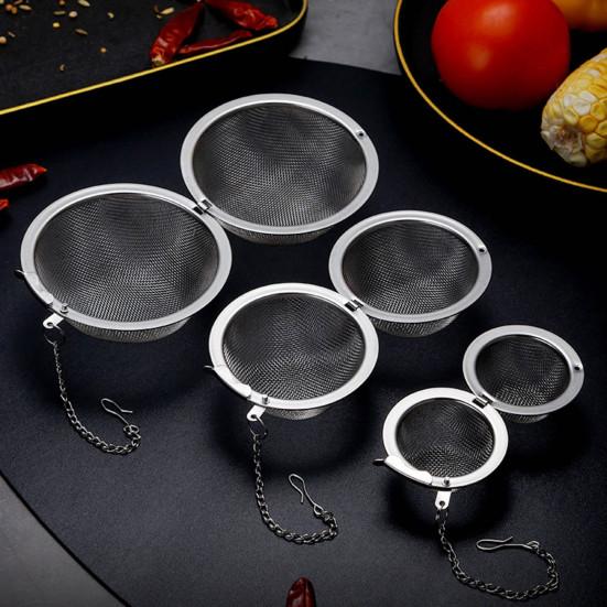 Tea Infuser Versatile Stainless Steel Seasoning Ball Durable Tea Strainer Ball for Loose Leaf Tea And Spices