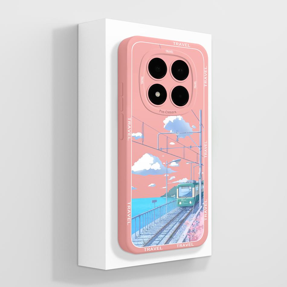 Case For Redmi Note 15 Pro Plus Artistic Style Full Coverage Funda For Redmi Note15 Covers Soft Liquid Silicone Phone Protector