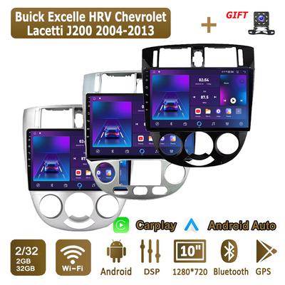 Android Carplay Car Radio For 10 Buick Excelle HRV Chevrolet 2004-2013 Multimedia Player Head Unit Stereo GPS Navigation BT WIFI 2+32GB