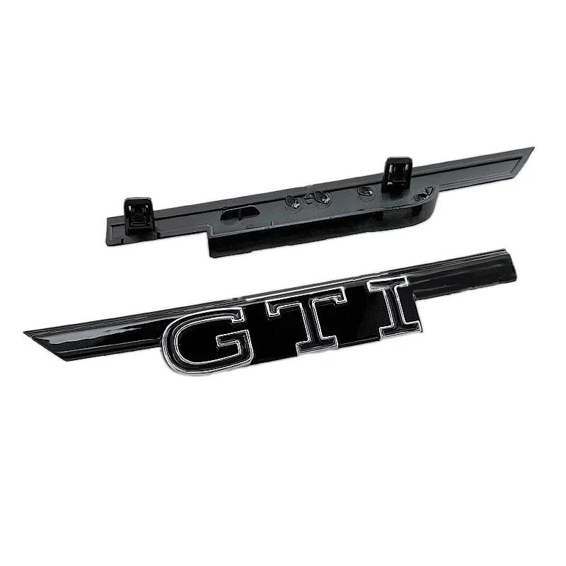 3D ABS Auto Voorgrille Embleem Badge J158 voor Volkswagen Golf 8 MK8 Rline GTI GTD GTE Logo Polo
