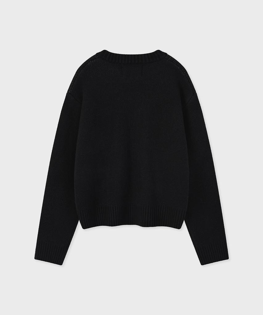 FALLETT [Fallett X Lee] Sunflower Knit Navy