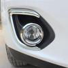 Dla Mitsubishi ASX 2013 2014 2015 2016 2017 2018 Samochodowa Głowica Przednia Lampa Przeciwmgielna Ramka Naklejka Brew ABS Chromowana Osłona Wykończenie