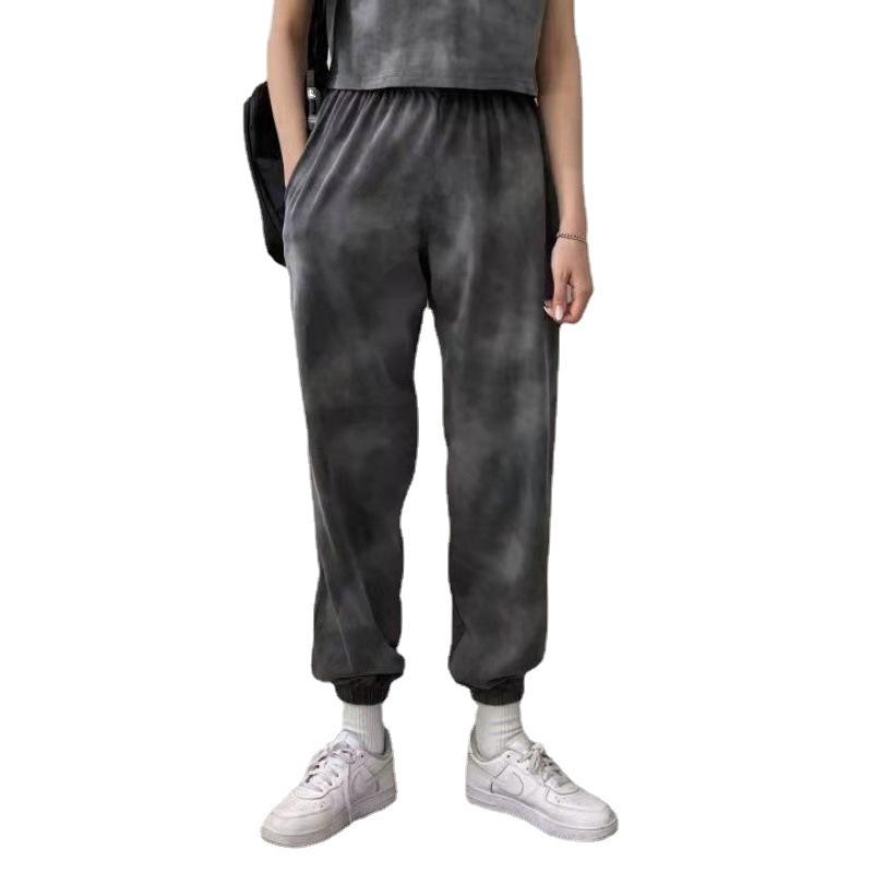 IHUASU Casual and Fashionable Women's Suit for Summer, Non-mainstream Summer Style, Two-piece Set of Sportswear for Women