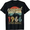 Tricou Original Retro Vintage 1966 pentru a 58-a Zi de Naștere Spaniol