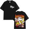 Anime Dandadan Turbo Granny Manga Tshirt Men Women Fashion AutumnWinter Clothing T Shirts Retro Oversized Short Sleeve T Shirt