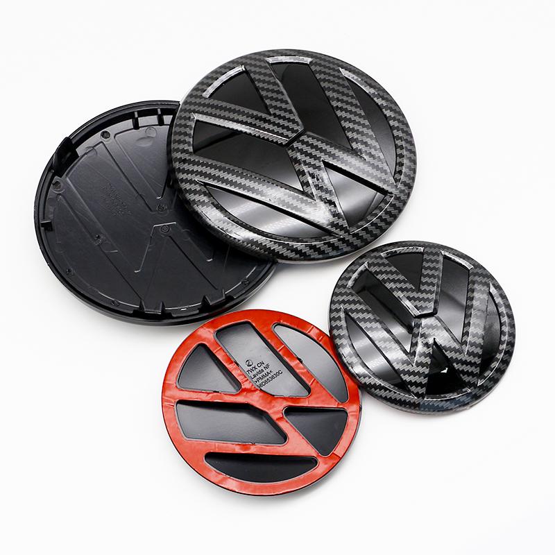 For VW Passat B8 2016 2017 2018 Logo Car Badge Hood Front Grille Rear Trunk Emblem Decoration Accessories Replacement Parts