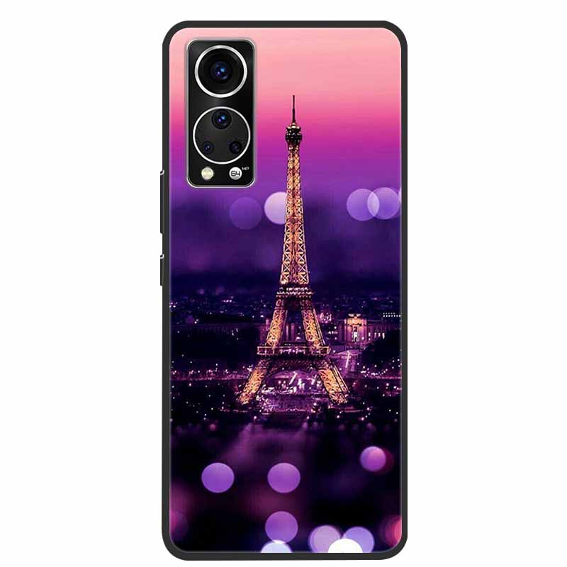 For ZTE Axon 30 Phone Case Cover Cool Wolf Lion Tiger Black Silicone Soft Funda For ZTE Axon 30 Back Cover Case Axon30 5G Coque