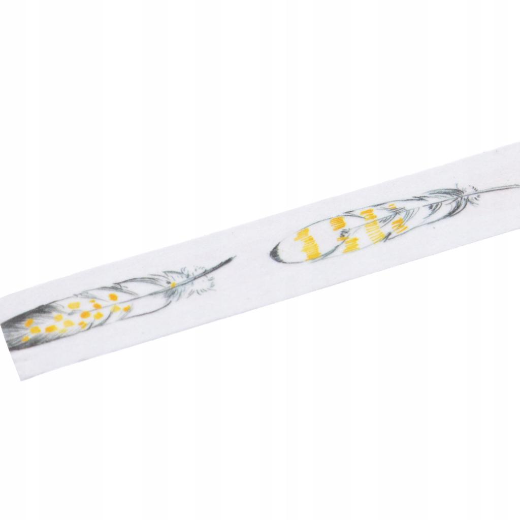 Decorative Washi Tape Feathers X 5 Meters