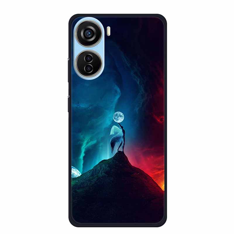 Phone Case For ZTE Axon 40 Lite Back Cover Case Black Silicone Soft Coque For ZTE Blade V41 Vita V50 Design 5G LIBERO 5G IV Case