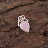 Rose Chalcedony Gemstone Sterling Silver Handmade Wife Gift Birthday New Pendant PP-56-19