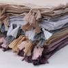 31 Farben Einfacher Uni-Schal mit Quasten aus Viskose für Damen, Hohe Qualität, Schals und Wickel, Pashmina-Stola, Bufanda, Muslimischer Hijab, 180*90cm