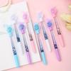16Pcs Vibrant Butterfly Glitter Sequin Pen 0.5mm Black Fashionable Smooth Writing Experience, Perfect for Students Stationery, Party Gifts Back School