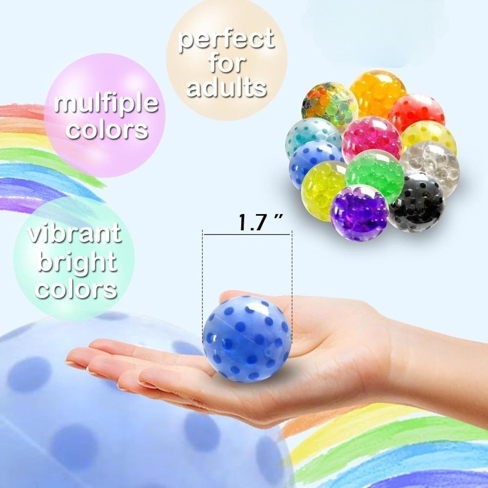 3,5 cm Mini Stressballen Squishy Speelgoed - Sensorisch Fidget Speelgoed voor Kinderen Volwassenen, Anti-Angst Stressverlichting, Feestartikelen Cadeaus
