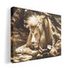 Art 420mm x Wall Wooden Stylish Interior Animal Panel, Painting, Decoration, igsticker, 297mm, A3, Photo, Hanging, Frame, Decor, 023540, Lion, Person,
