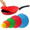 5pcs Silicone Lid Set - Reusable Microwave Safe Covers for Bowls, Cups, Plates, Pots.