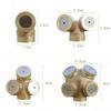 Cooling System Mist Nozzles Brass Multiple Nozzle Head Nebulizer Hose Connector  Garden Tools