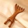 Antler Head Massage Meridian Comb Health Care Head Therapy Tool Natural Resin Scalp Lymph Node Gua Sha Unblocking Magic