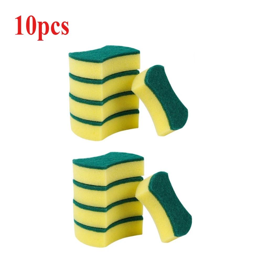 5/10pcs Dishwashing Sponge Kitchen Magic Clean Rub Focal Stains Sponge Removing Kit Cleaning Brush Sponges Magic Sponge