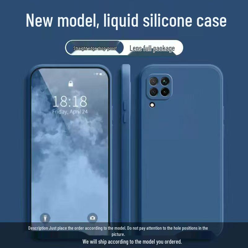 Huawei nova6se Liquid Silicone Full Coverage Drop-Proof Protective Case