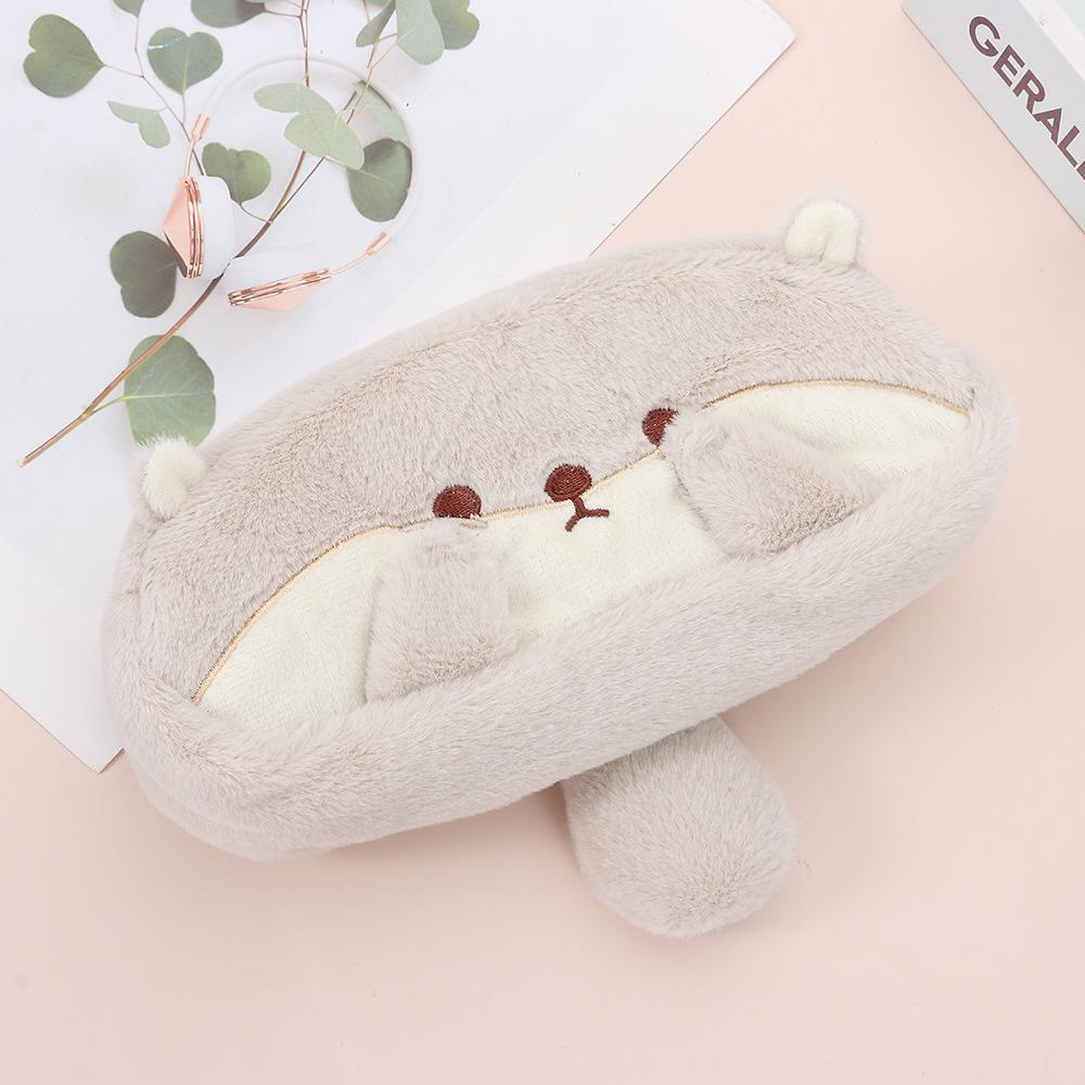 Large Capacity Pen Bag Otter Penguin Pen Box High Quality Stationery Organizer Back To School Gift