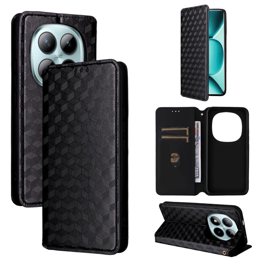 Flip Cover Compatible for Xiaomi Redmi Note 15 Pro+ Plus 5G PU Leather Phone Case Full-Body Protection with [RFID Blocking]