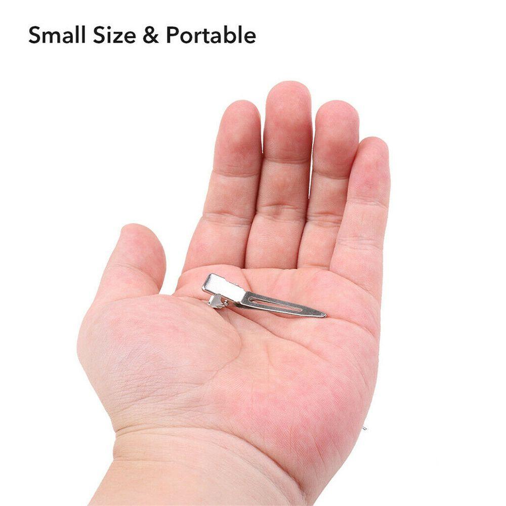 Salon Hair Clamp Hairstyling Tool No Bend For Hair Extensions Hair Pin Curl Hair Clip