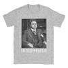 Capone Hustle Herren Schwarz Gangster Baumwolle T-Shirt Für Männer Sommer Vintage T-Shirts Rundhals Beliebtes T-Shirt Oversize Print Tops