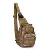 Camouflage Canvas Fahrrad Umhängetasche Brusttasche für Outdoor-Sportarten