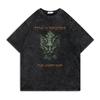 Rock Band Type O Negative Suspended In Dusk Streetwear Washed Vintage Tshirt Oversize Tee Men Women Casual Top
