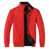 Men's Spring Stand-up Collar Casual Sports Jacket Youth Fall Thin Section Reversible Jacket