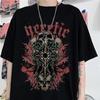 Sommer Goth Weibliche Horror Schädel Lose Männer und WomenT-shirt Punk Dark Grunge Streetwear Gothic Top T-shirts Harajuku Y2k Kleidung