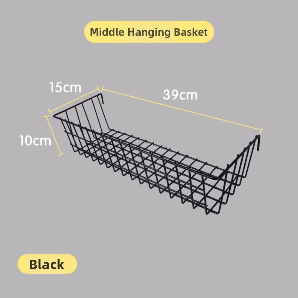 Hanging Hook Grid Hanging Basket Open Wire Hanging Storage Rack Grid Panel Accessories