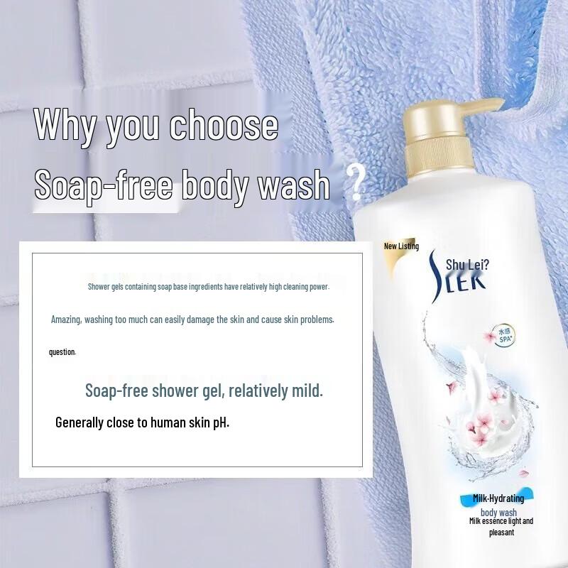 SLEK Milk Hydrating & Repairing Shower Gel