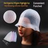 Silicone Hair Highlighting Cap for Salon Use - Punch-Free Perming Tool