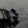 Charm Couple Rings For Men Stainless Steel Celtic Dragon Ring Heart Black Zircon Women Wedding Rings Set Valentine's Day Jewelry