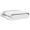 Vidaxl Bed Frame with Drawers, White, 140X190 Cm