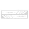 Car Rear View Mirror Sticker Car Door Rear View Mirror Sticker Decorative Decal Suitable for Chevrolet Cars