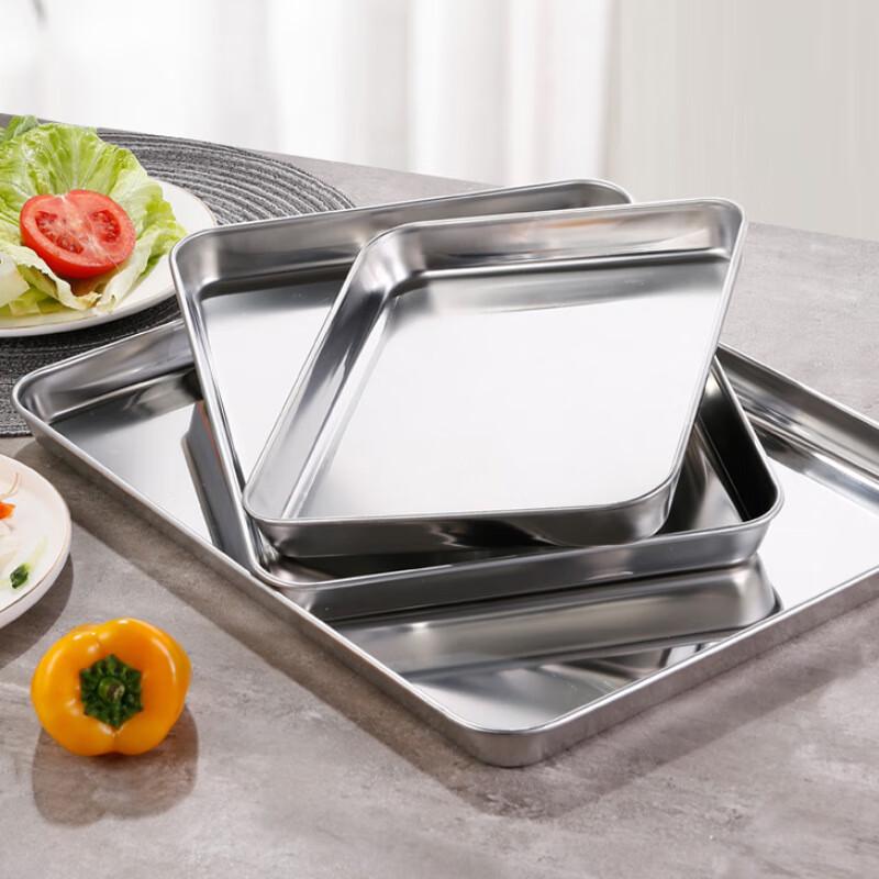 Lilang 304 Stainless Steel Rectangular Roasting Tray