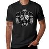 B&W Weinender Engel Statue T-Shirt Jungen Tierdruck für einen Jungen T-Shirts für Männer Baumwolle
