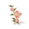 Peach Plum World Fruit Brooch High-End Women'S Niche Peach Pin Brooch Clothes Accessories Teachers' Day Gift