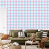 Candy Check Wallpaper Powder Pink and Celadon 50x1000