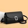 Einfache Damentasche, Umhängetasche, Modische PU Weichleder Achseltasche, Trendige Hand-Crossbody-Tasche