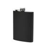Flagon Rust-proof Leak-proof Good Sealing Smooth Spout U-Shaped Design Anti-drop 6/7/8 Ounces Liquor Flask Fishing Supply