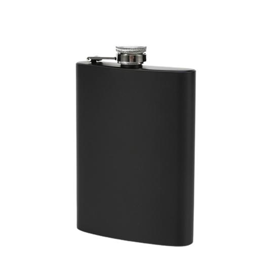 Flagon Rust-proof Leak-proof Good Sealing Smooth Spout U-Shaped Design Anti-drop 6/7/8 Ounces Liquor Flask Fishing Supply