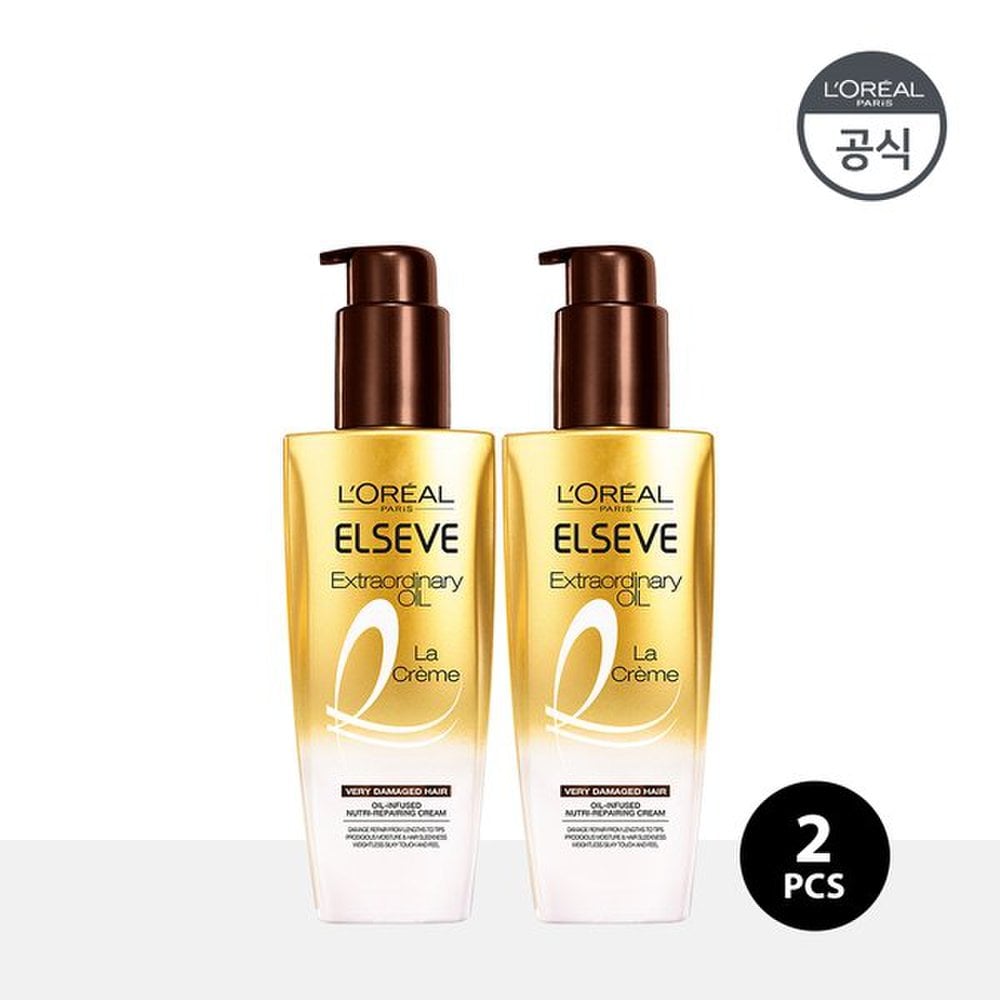 LOREAL PARiS Extra Ordinary Oil in Cream Extra Rich 100ml 2pcs