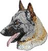 Belgian Shepherd Dog, Belgian Sheepdog - Dog-shaped Patch, Embroidered Patch, Unique Decoration for Art-Dog Backpack